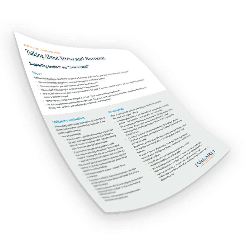 AAMC GIA Conference Session Materials Jarrard Inc